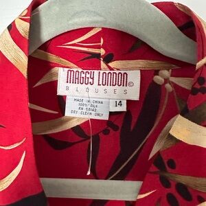 Maggy London Blouse